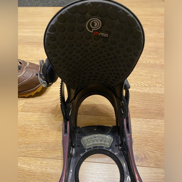 Vintage Burton P1 Snowboard Bindings & THIRTYTWO Boots - Picture 3 of 9